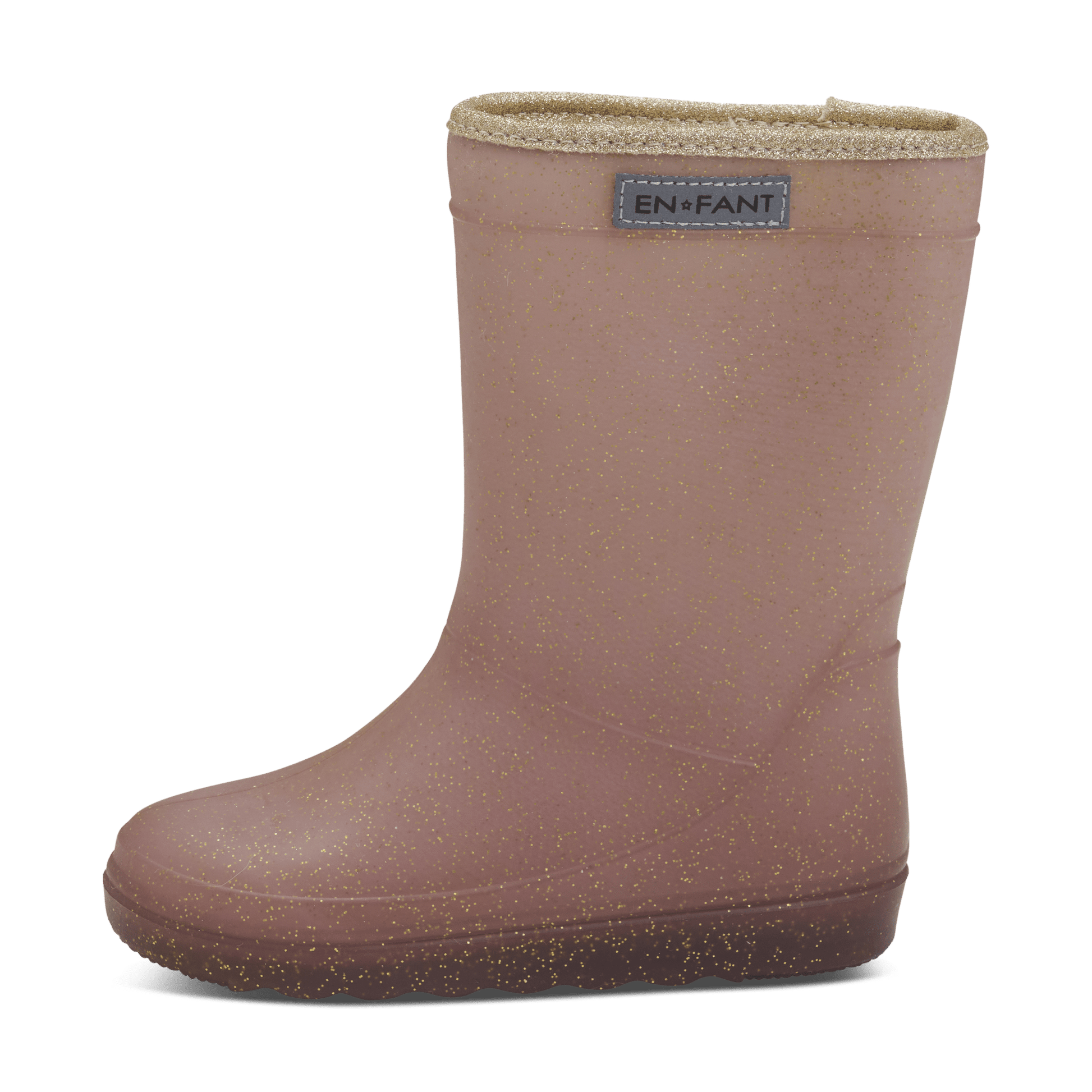 En Fant Thermo Boots Glitter - Rose Taupe - hatshoe