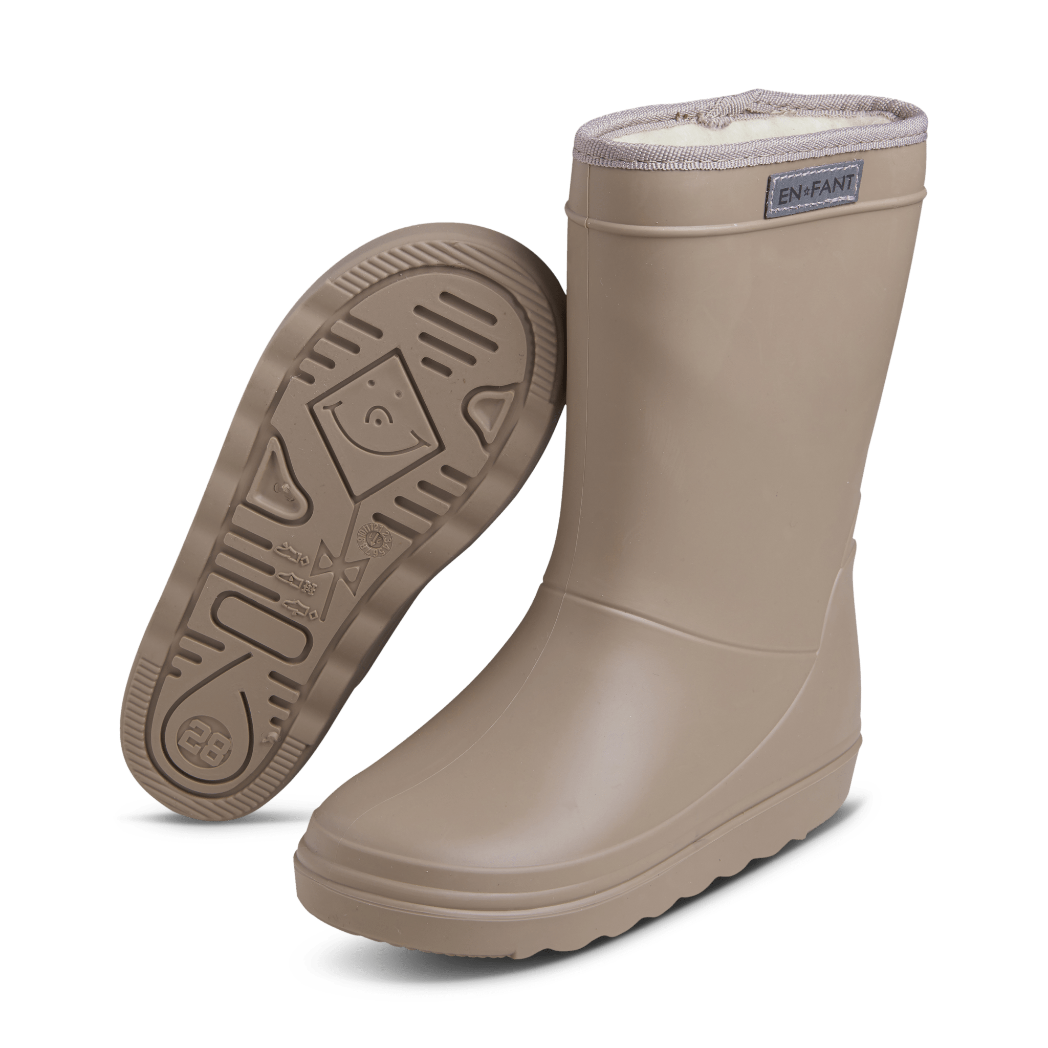 En Fant Thermoboots regenlaars beige – Warme wolvoering Hatshoe