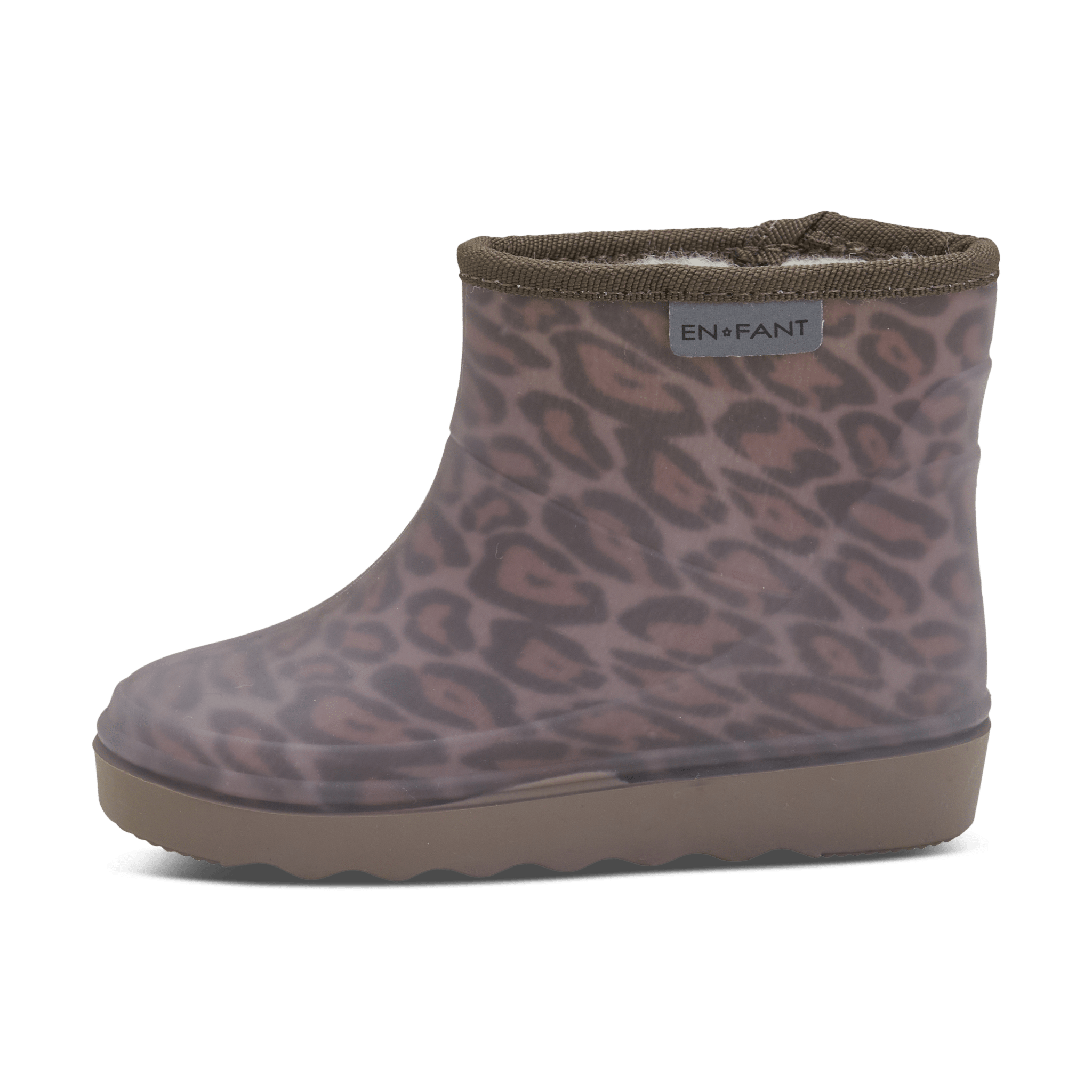 En Fant Thermo Boots Short Print - Pine Bark - hatshoe