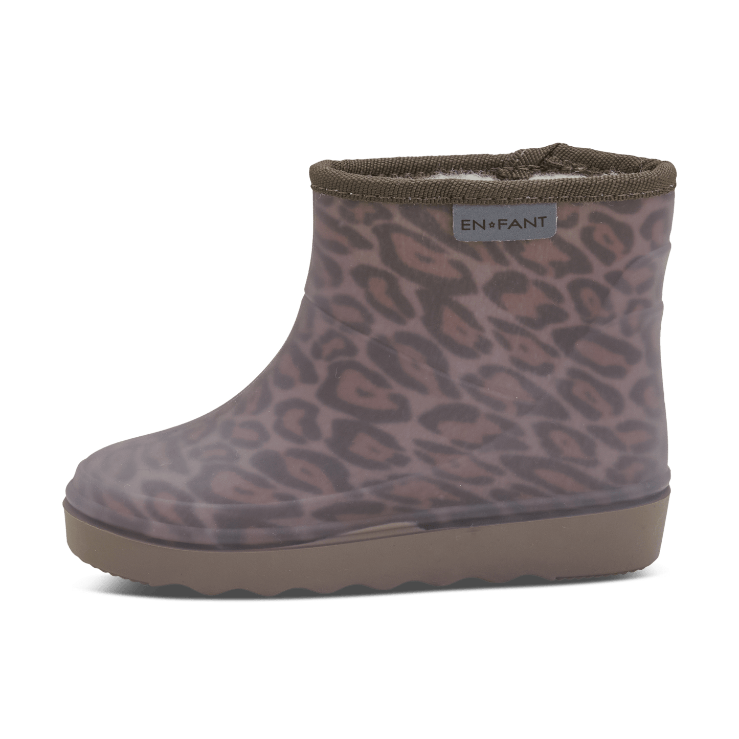 En Fant Thermo Boots Short Print - Pine Bark - hatshoe
