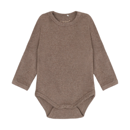 Fixoni Body LS Melange Rib - Mountain Trial Melange - hatshoe