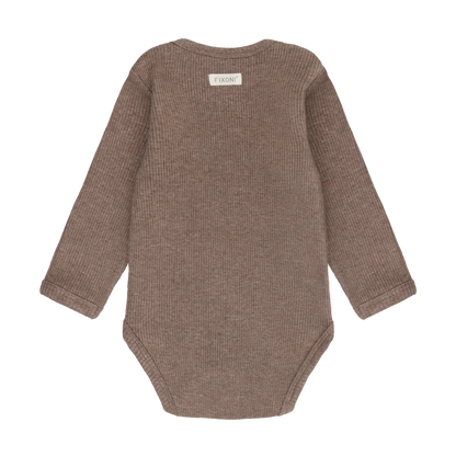 Fixoni Body LS Melange Rib - Mountain Trial Melange - hatshoe