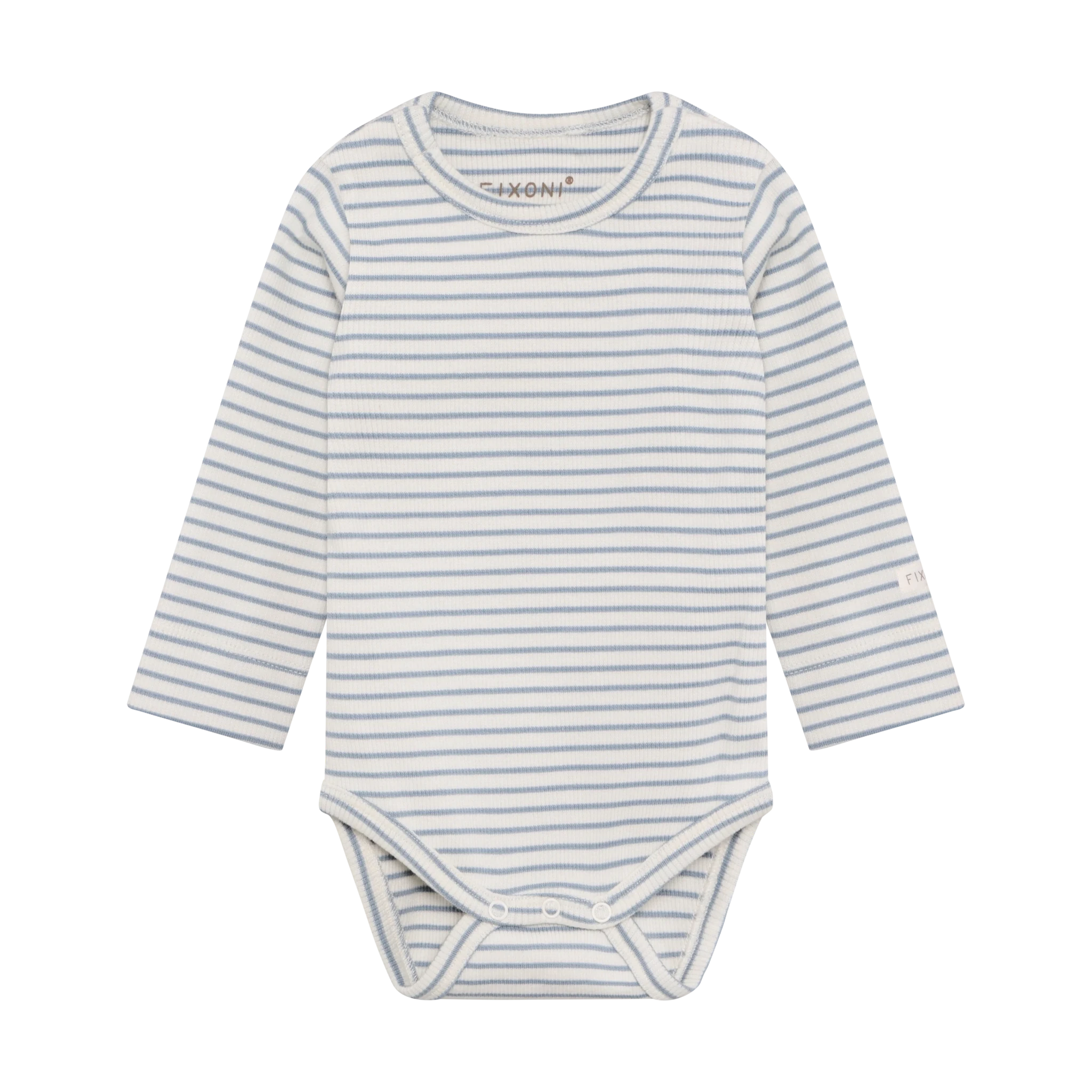 Fixoni Body LS Rib - Dusty Blue