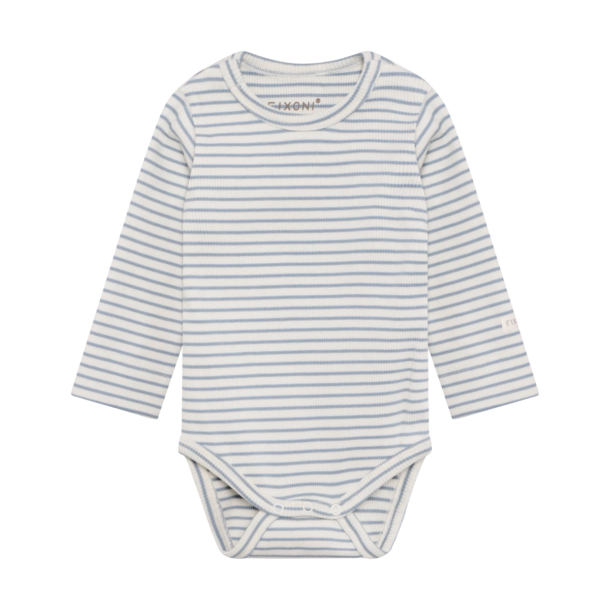 Fixoni Body LS Rib - Dusty Blue - hatshoe