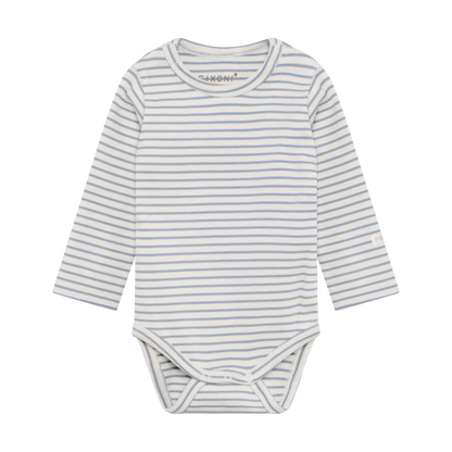 Fixoni Body LS Rib - Dusty Blue - hatshoe