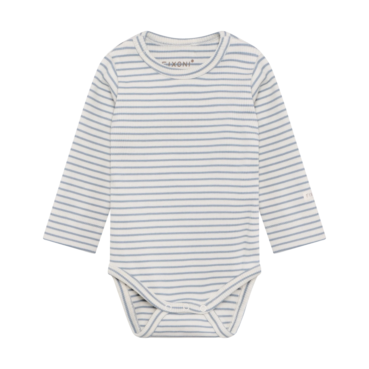 Fixoni Body LS Rib - Dusty Blue - hatshoe