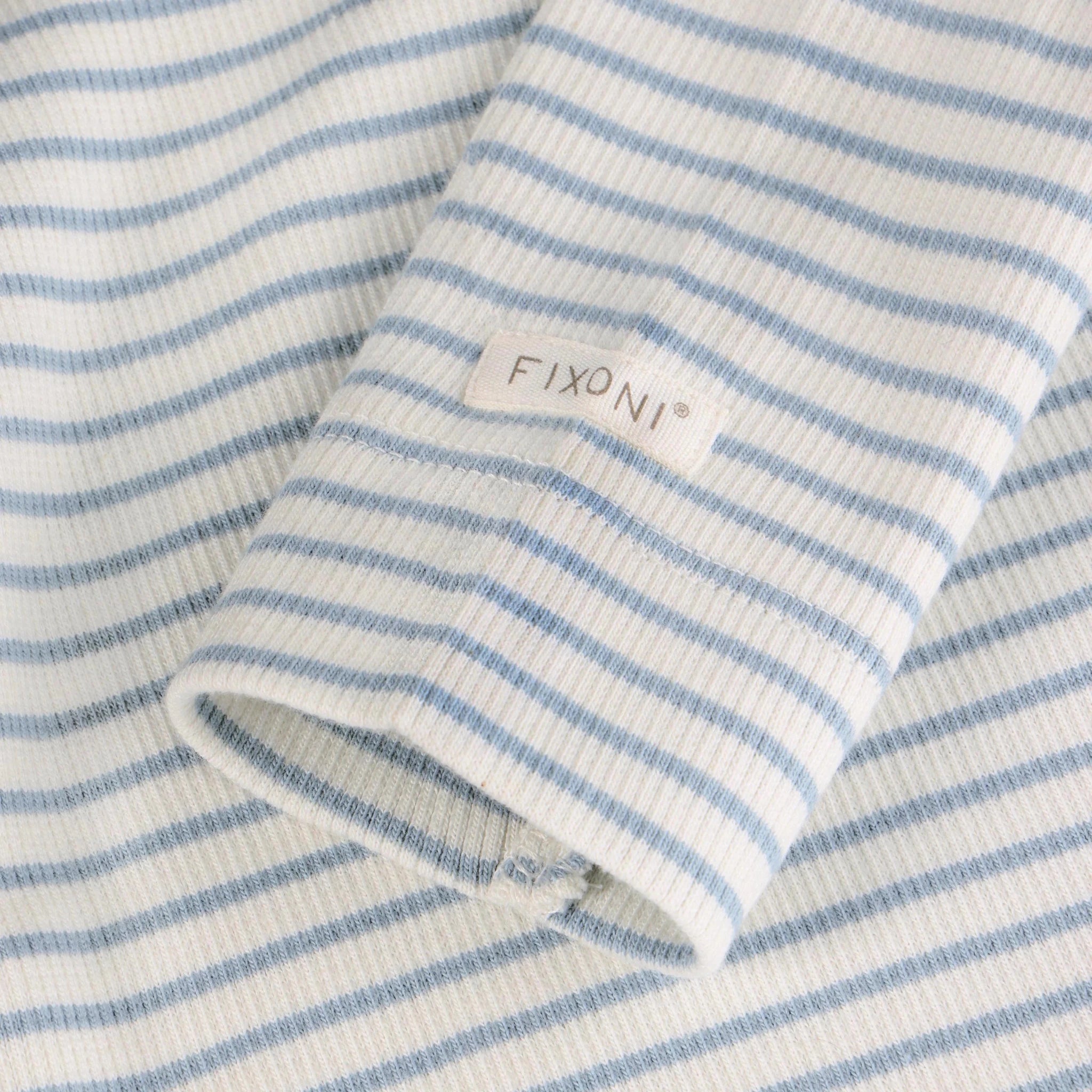 Fixoni Body LS Rib - Dusty Blue