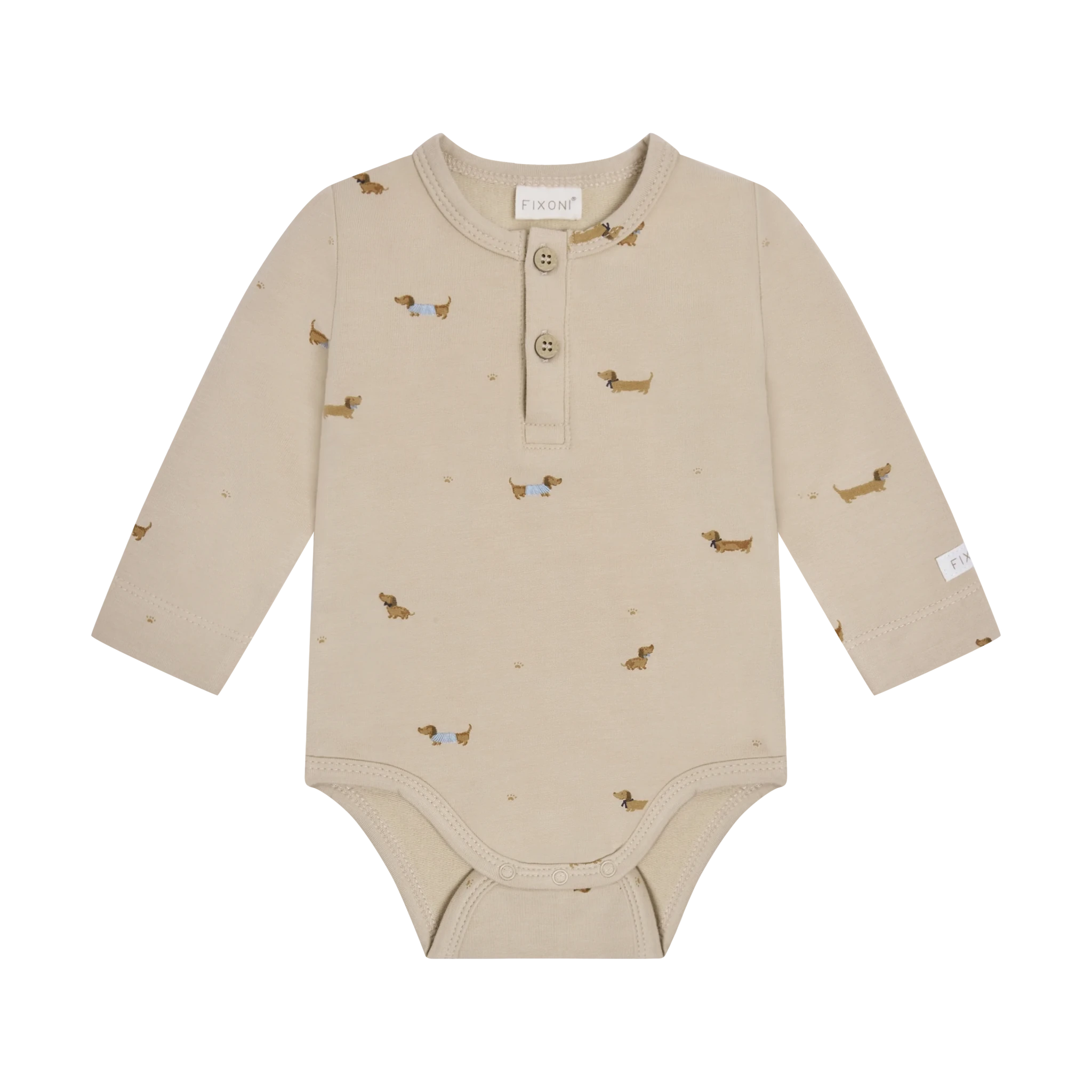 Fixoni Body LS Sweat - Humus