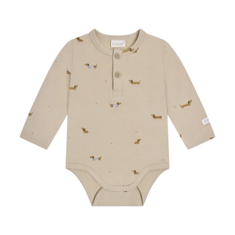 Fixoni Body LS Sweat - Humus