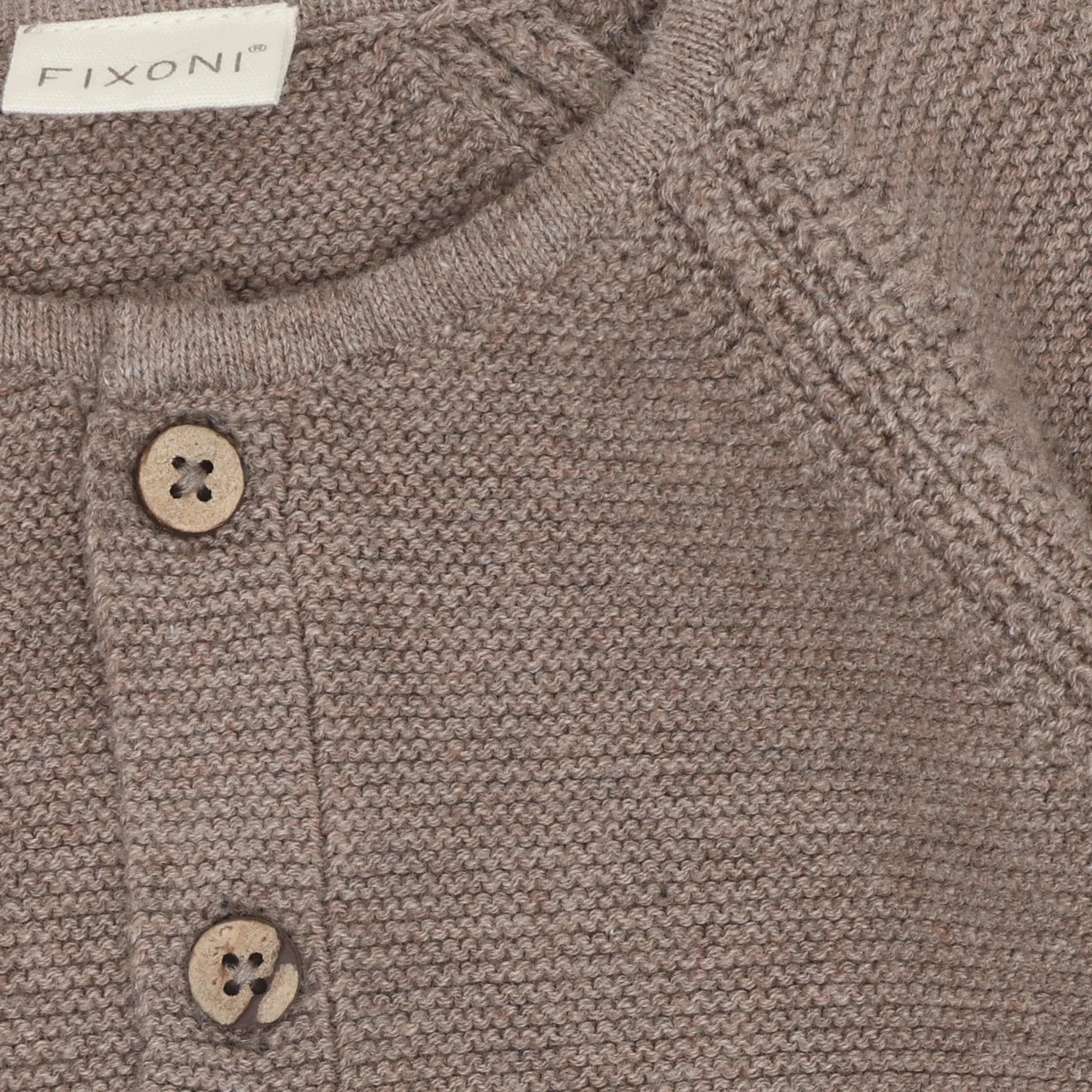 Fixoni Cardigan Knit - Mountain Trial Melange
