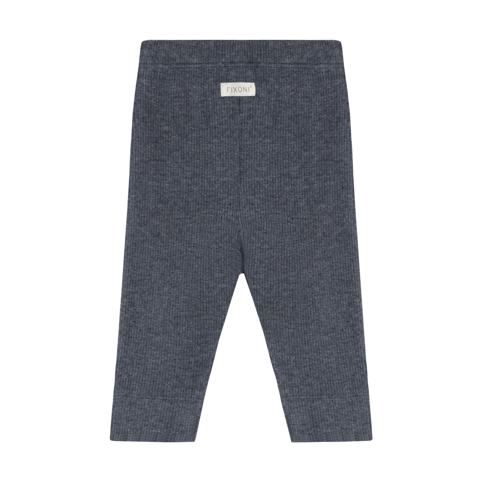 Fixoni Leggings Melange Rib - Vintage Indigo Melange