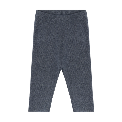 Fixoni Leggings Melange Rib - Vintage Indigo Melange
