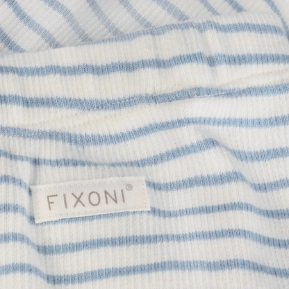 Fixoni Leggings Rib - Dusty Blue - hatshoe