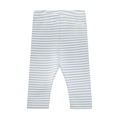 Fixoni Leggings Rib - Dusty Blue - hatshoe