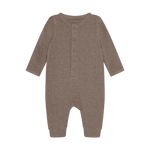 Fixoni Romper LS Melange Rib - Mountain Trial Melange - hatshoe