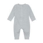 Fixoni Romper LS Rib - Dusty Blue - hatshoe