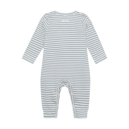 Fixoni Romper LS Rib - Dusty Blue - hatshoe