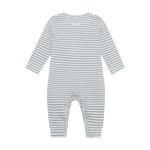Fixoni Romper LS Rib - Dusty Blue - hatshoe