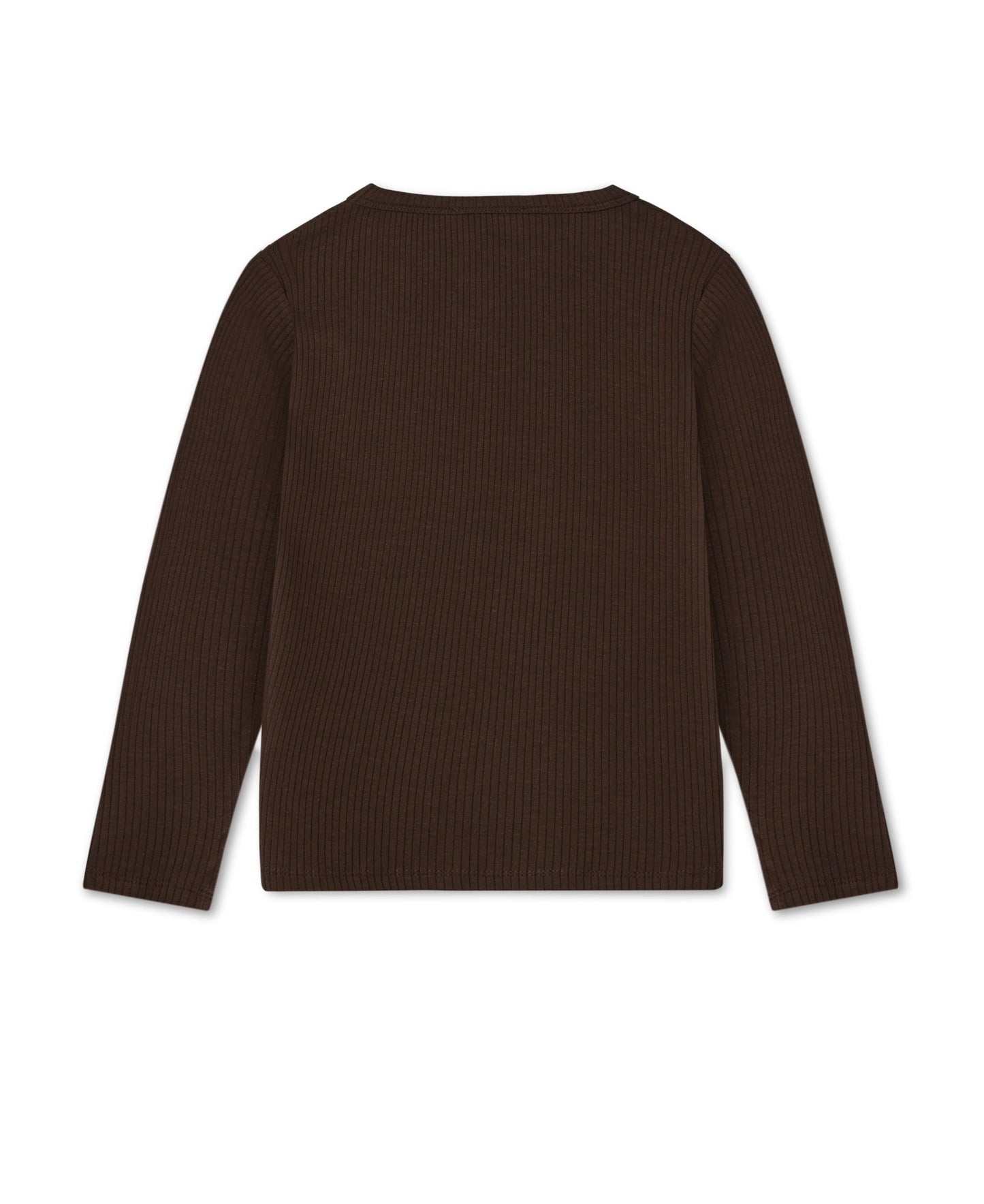 Fliink Jongens Blouse Kenna - Donkerbruin - hatshoe