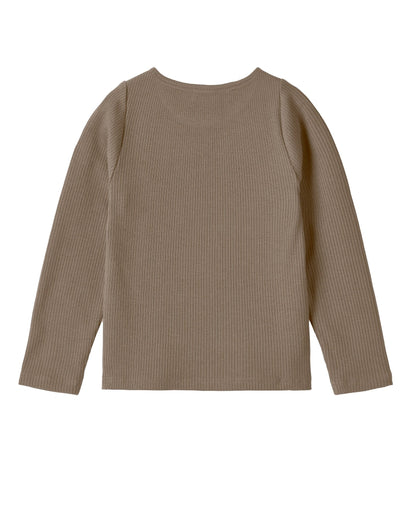 Fliink Jongens Blouse Kenna - Taupe - hatshoe