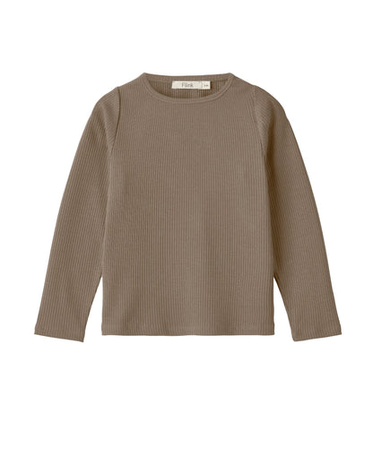 Fliink Jongens Blouse Kenna - Taupe - hatshoe