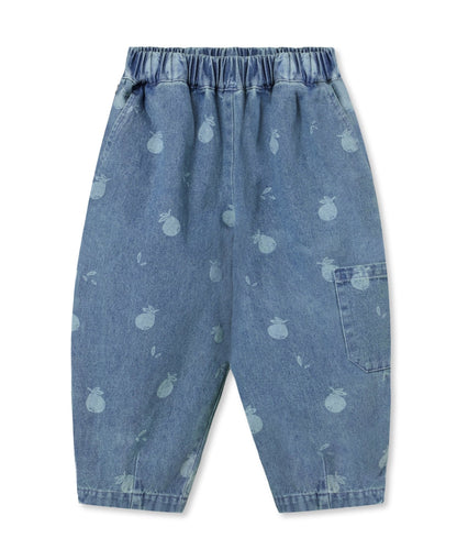Fliink Jongens Broek Don Denim - Blauw - hatshoe