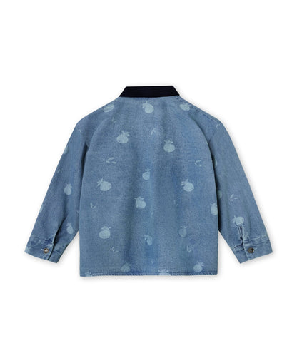 Fliink Jongens Shirt Don Denim - Blue - hatshoe