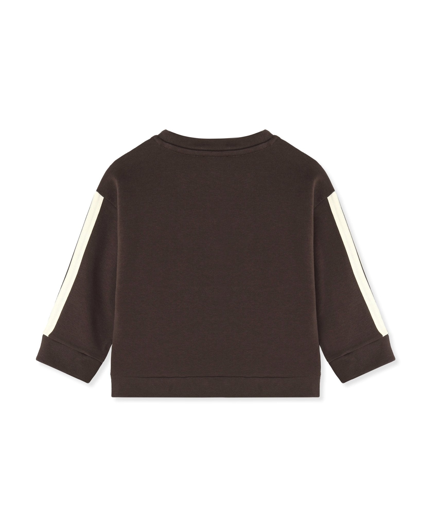 Fliink Jongens Sweatshirt Alvin - Coffee Bean - hatshoe