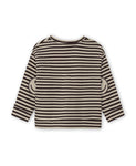 Fliink Jongens Trui Alvin Stripe - Bruin Taupe - hatshoe