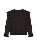 Fliink Meisjes Blouse Fame - Coffee Bean - hatshoe