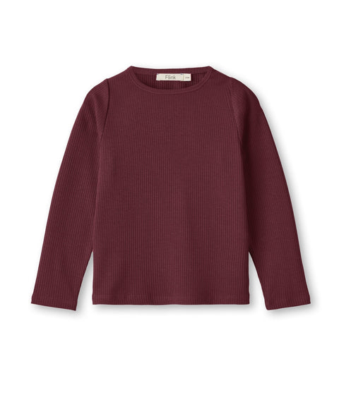 Fliink Meisjes Blouse Kenna  - Burgundy