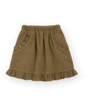 Fliink Meisjes Rok Dolly - Bruin - hatshoe
