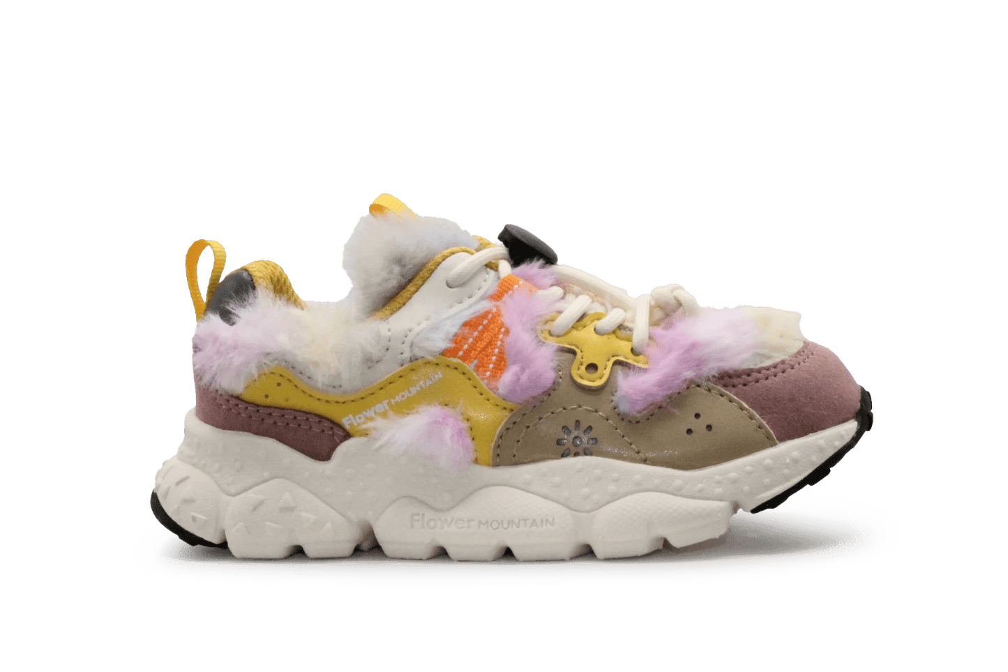 Flower Mountain Sneaker Yamano 3 - Beige Roze - hatshoe