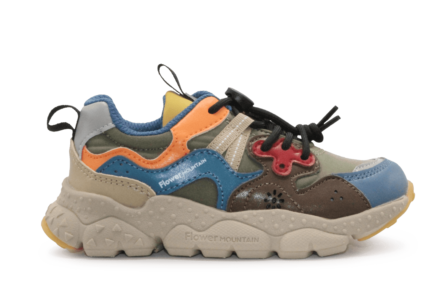 Flower Mountain Sneaker Yamano 3 - Blue Olive - hatshoe