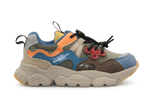 Flower Mountain Sneaker Yamano 3 - Blue Olive - hatshoe