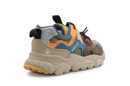 Flower Mountain Sneaker Yamano 3 - Blue Olive - hatshoe