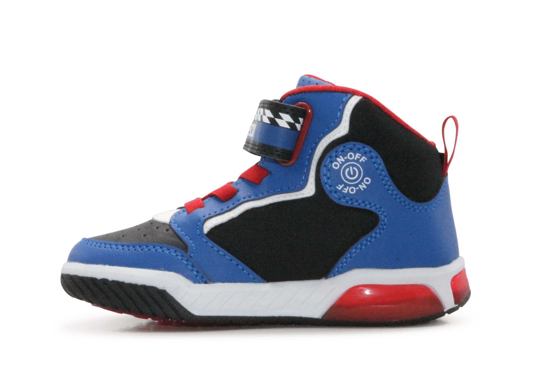 Geox Basket Inek  lichtjes Schoenen Jongens - Blauw