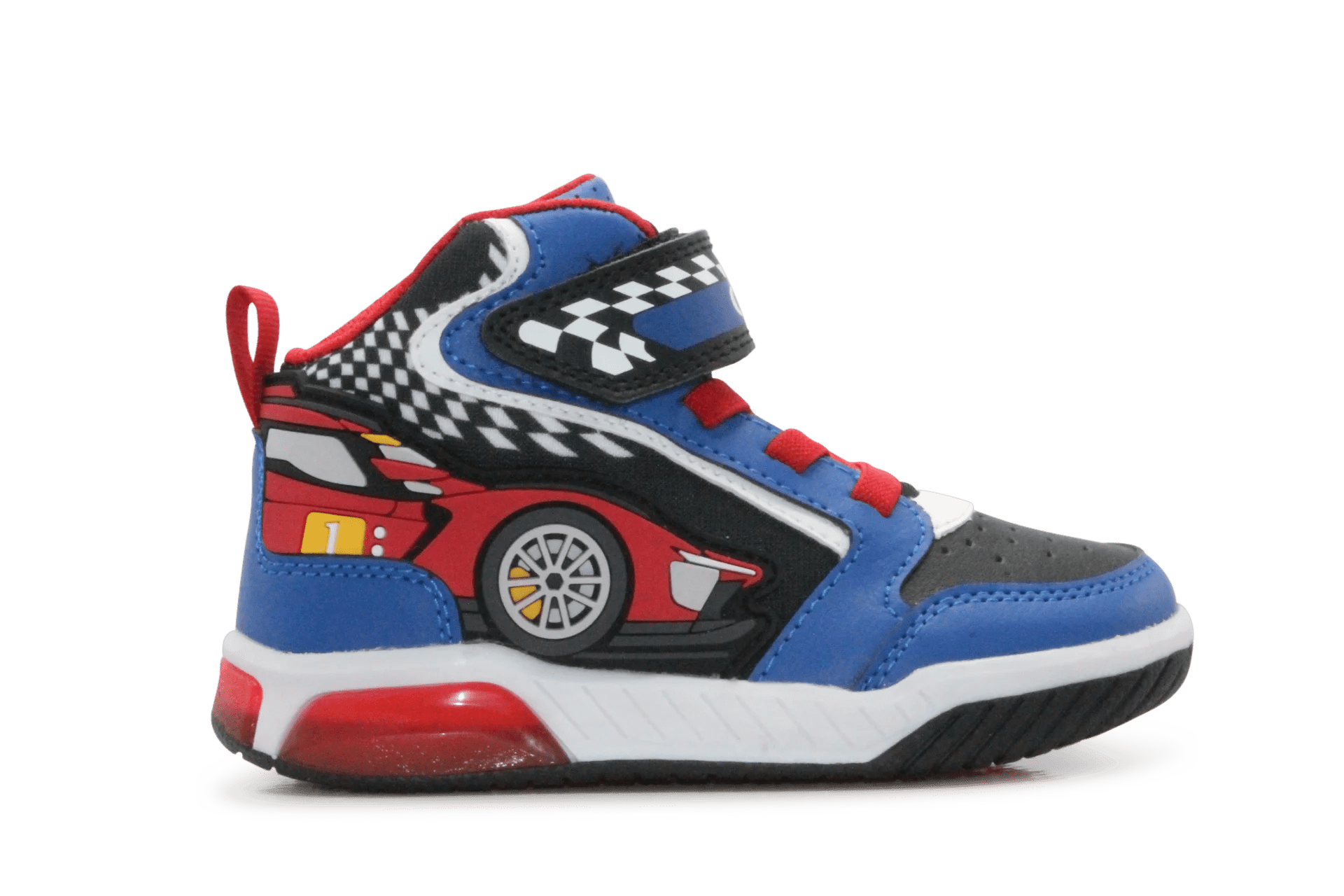 Geox Basket Inek  lichtjes Schoenen Jongens - Blauw