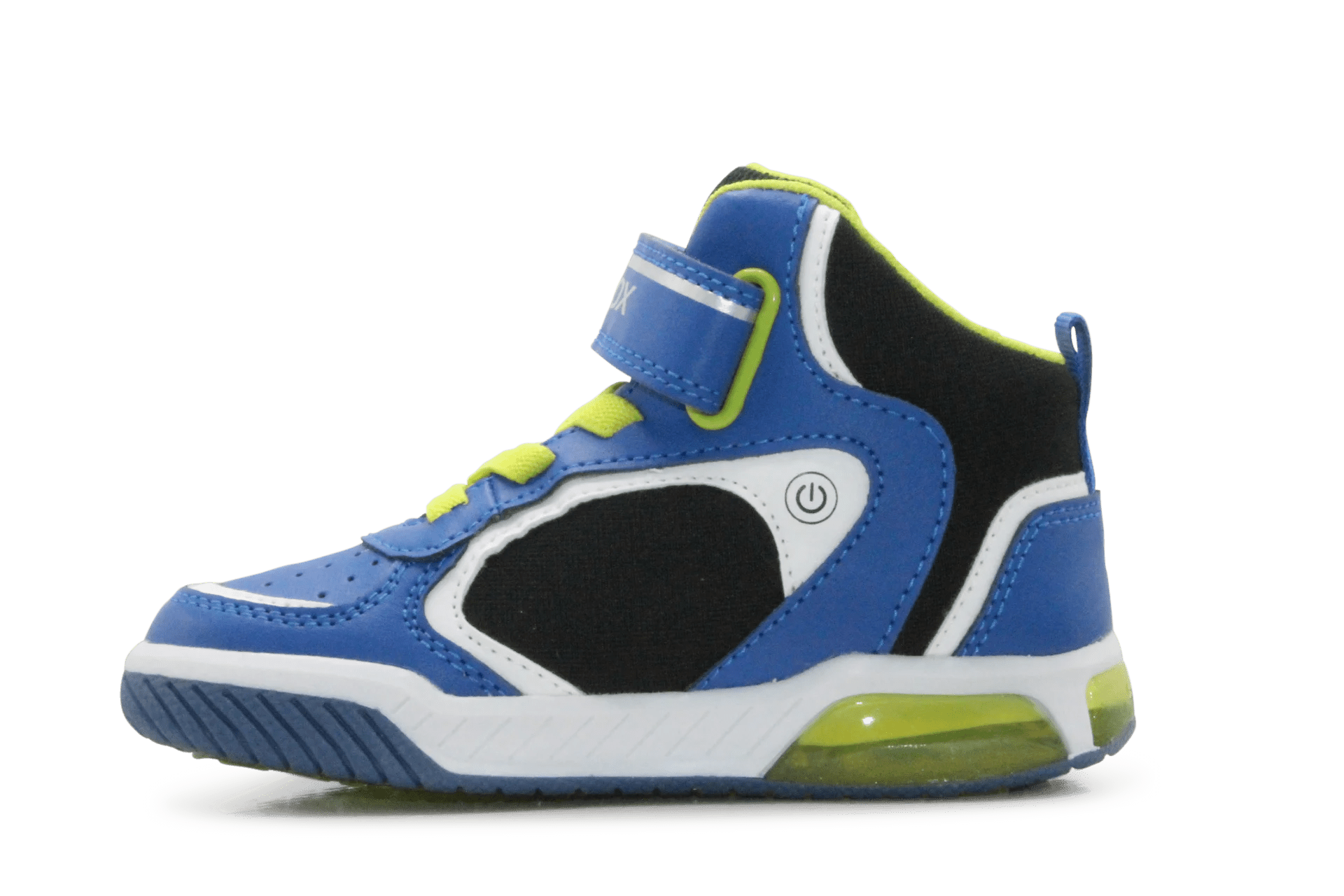 Geox Basket Inek  lichtjes Schoenen Jongens - Royal lime