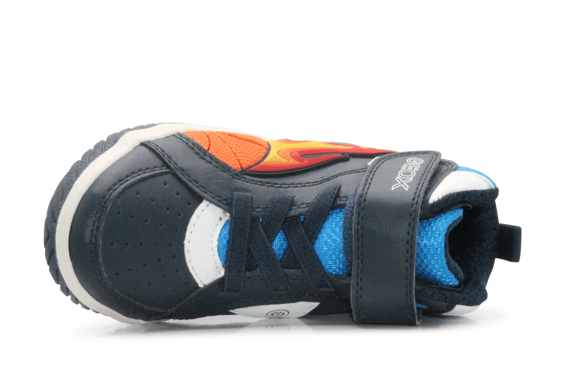 Geox Basket Inek  lichtjes Schoenen Jongens - Royal Red