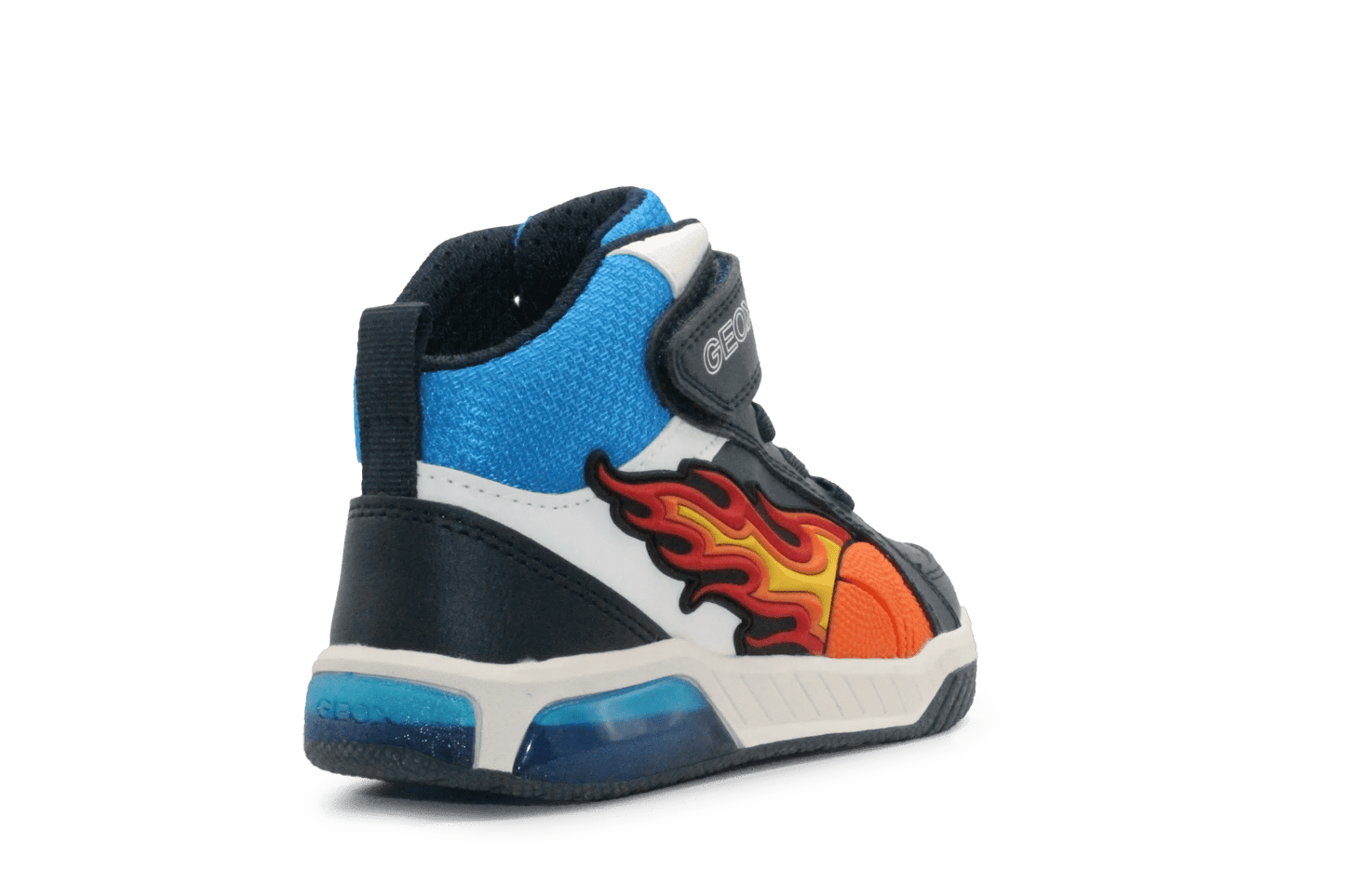 Geox Basket lichtjes Schoenen Jongens - Blauw - hatshoe