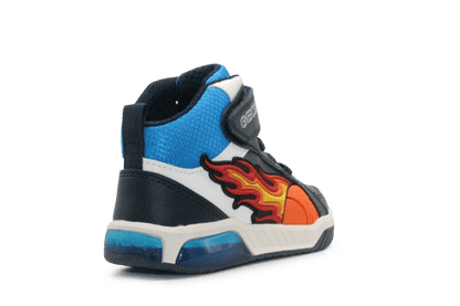 Geox Basket lichtjes Schoenen Jongens - Blauw - hatshoe