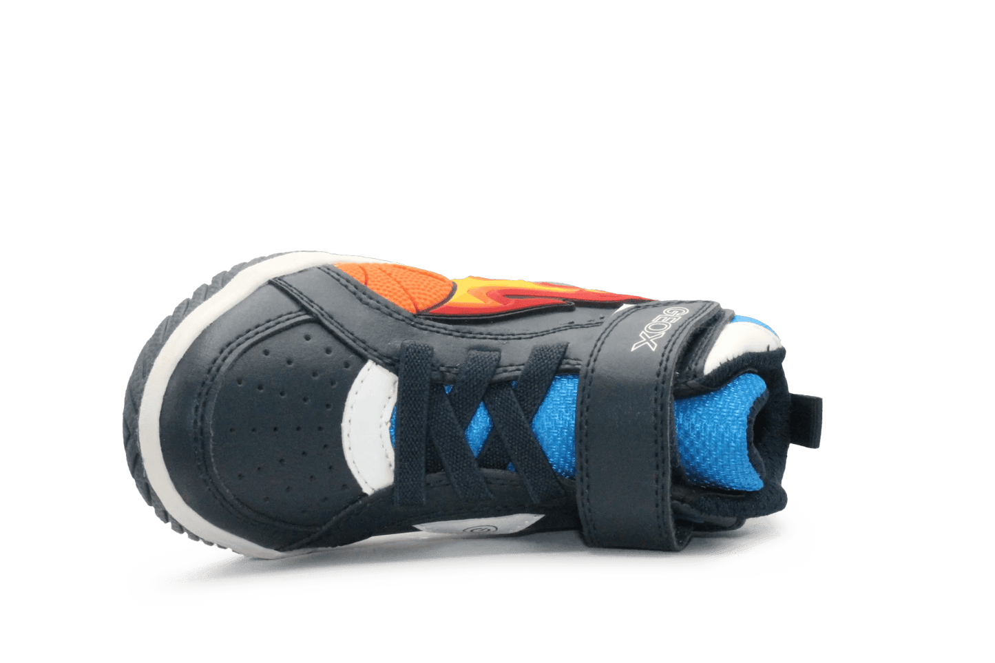 Geox Basket lichtjes Schoenen Jongens - Blauw - hatshoe