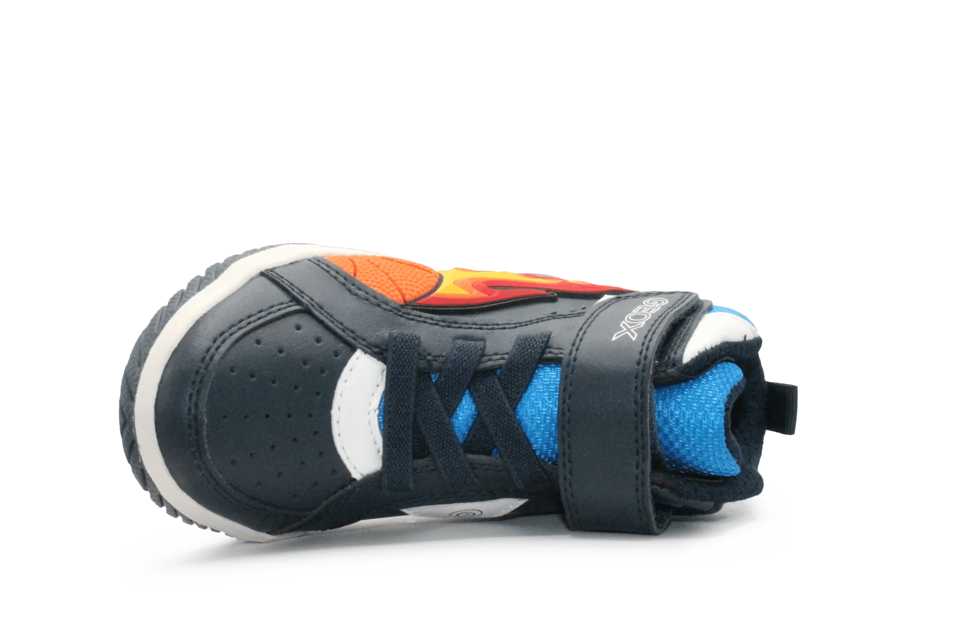 Geox Basket lichtjes Schoenen Jongens - Blauw - hatshoe