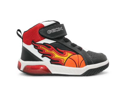 Geox Basket lichtjes Schoenen Jongens - Rood - hatshoe