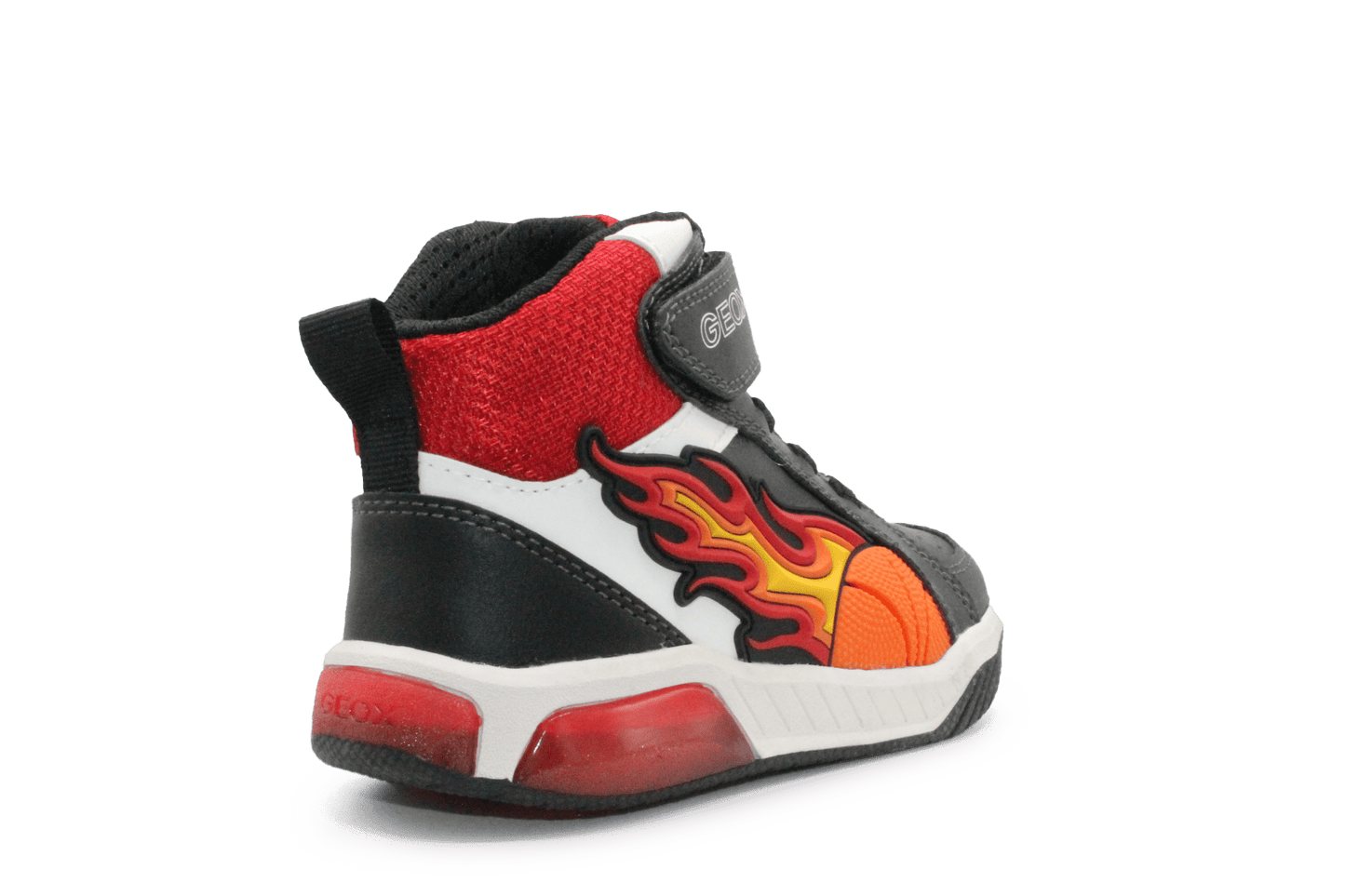 Geox Basket lichtjes Schoenen Jongens - Rood - hatshoe