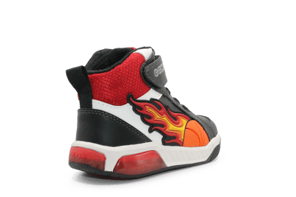Geox Basket lichtjes Schoenen Jongens - Rood - hatshoe