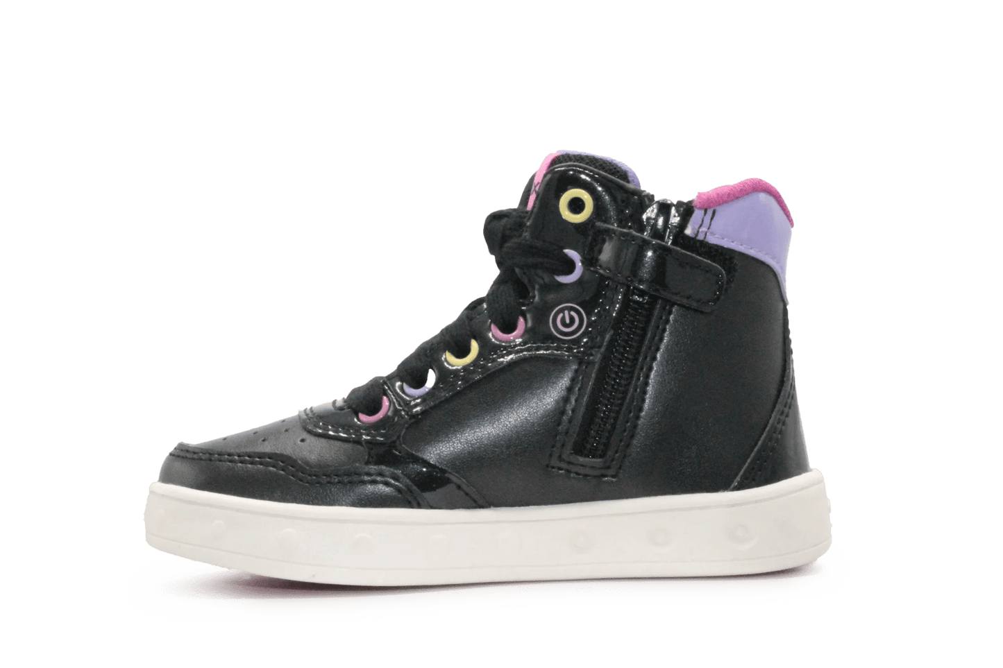 Geox Eenhoorn lichtjes Schoenen Meisjes - Zwart - hatshoe