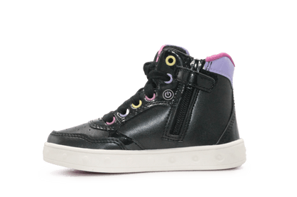 Geox Eenhoorn lichtjes Schoenen Meisjes - Zwart - hatshoe