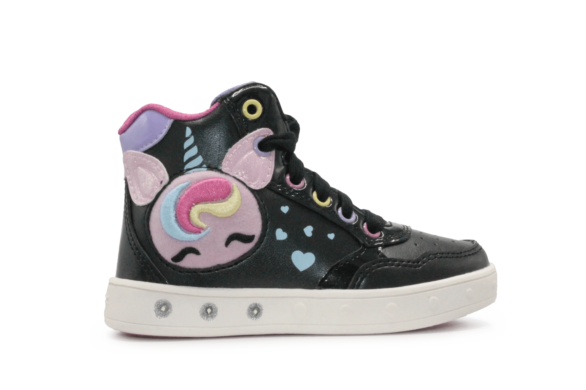 Geox Eenhoorn lichtjes Schoenen Meisjes - Zwart